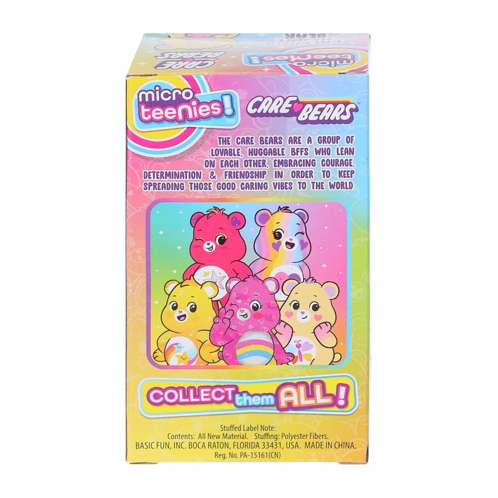 🔥Micro Teenies Care Bears Friends Forever Bear Mini Plush Pink HTF BNWT🔥 - Picture 3 of 3